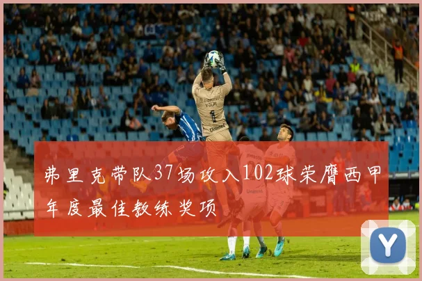 弗里克带队37场攻入102球荣膺西甲年度最佳教练奖项