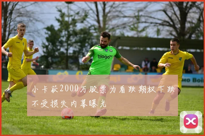 小卡获2000万股票为看跌期权下跌不受损失内幕曝光